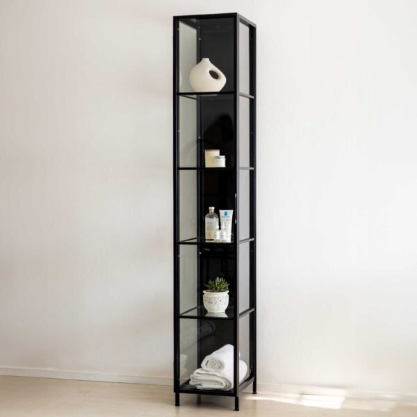 STUDIO DELTA - NARROW GLASS DISPLAY CABINET