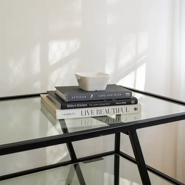 STUDIO DELTA - ABSTRACT STEEL AND CONSOLE TABLE